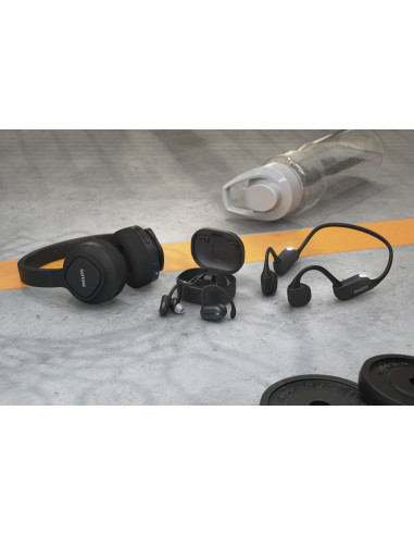 Casti audio sport in ear Philips TAA6606BK/00, Negru