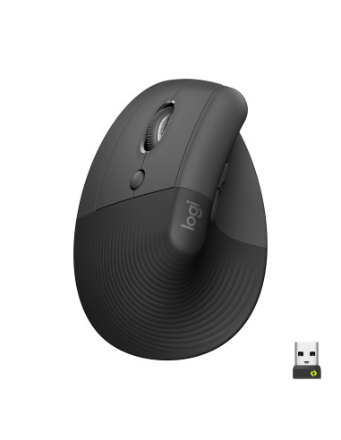 LOGITECH Lift Left Vertical Ergonomic Mouse - GRAPHITE / BLACK