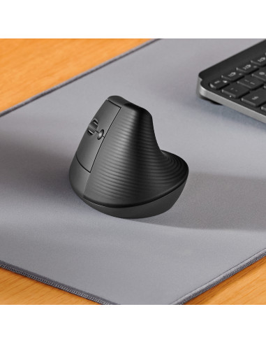 LOGITECH Lift Left Vertical Ergonomic Mouse - GRAPHITE / BLACK LOGITECH Lift Left Vertical Ergonomic Mouse - GRAPHITE / BLACK