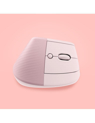 LOGITECH Lift Vertical Ergonomic Mouse - ROSE/DARK ROSE - LOGITECH Lift Vertical Ergonomic Mouse - ROSE/DARK ROSE -