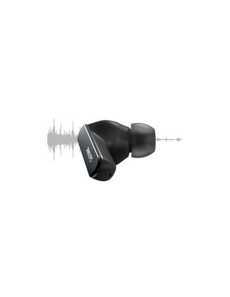 Casti audio true wireless Philips TAT5506BK/00, In-Ear, negru
