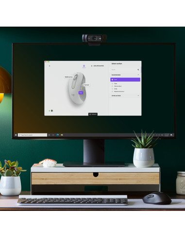 LOGITECH Signature M650 L Wireless Mouse - OFF-WHITE - EMEA -