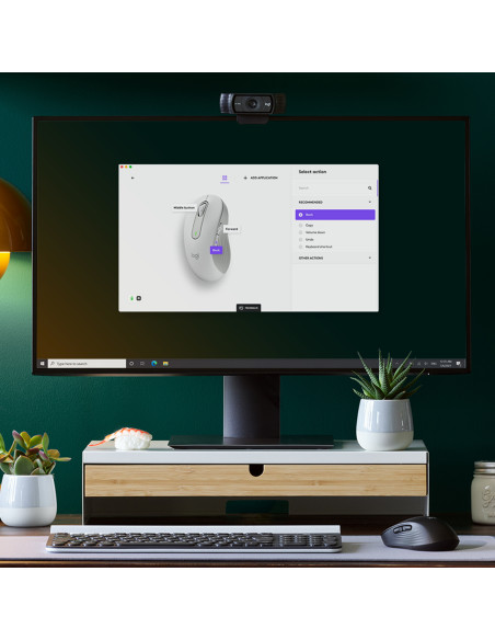 LOGITECH Signature M650 L Wireless Mouse - OFF-WHITE - EMEA -