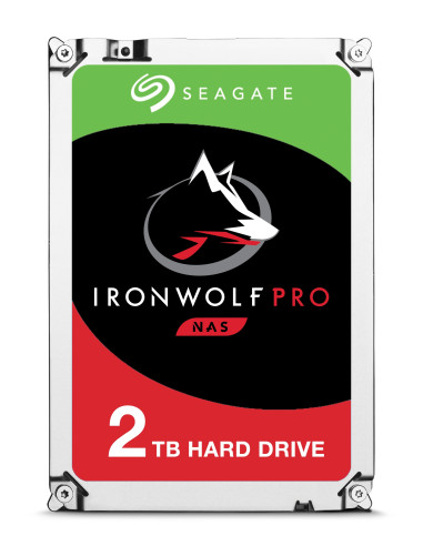 HDD NAS SEAGATE IronWolf Pro 2TB CMR (3.5", 256MB, SATA 6Gbps