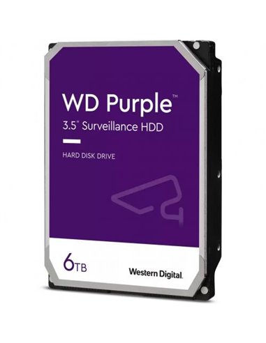 HDD WD 6TB, Purple, 5.400 rpm, buffer 256 MB, pt supraveghere