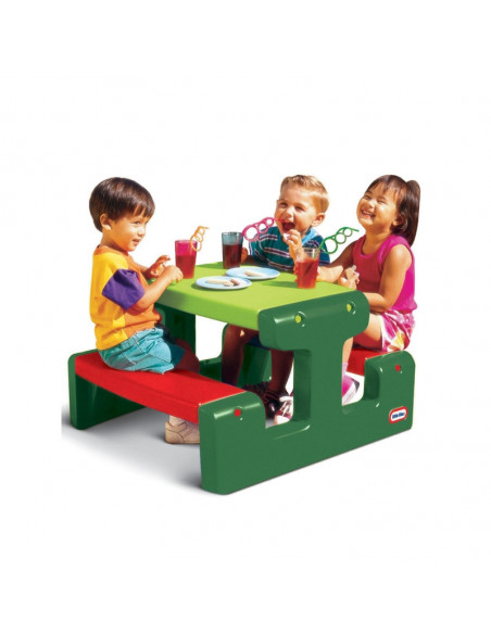 Masuta Picnic Little Tikes, 72 X 45 X 46 Cm, Verde,479A Masuta Picnic Little Tikes, 72 X 45 X 46 Cm, Verde,479A