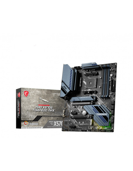 MSI MAG X570S TORPEDO MAX ATX MB 4xDDR4 2xPCIex16 slot