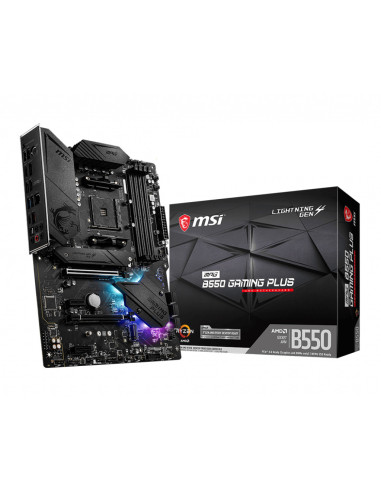 MSI MPG B550 GAMING PLUS AM4 DDR4 2xM.2 6xSATA HDMI DP ATX MB MSI MPG B550 GAMING PLUS AM4 DDR4 2xM.2 6xSATA HDMI DP ATX MB