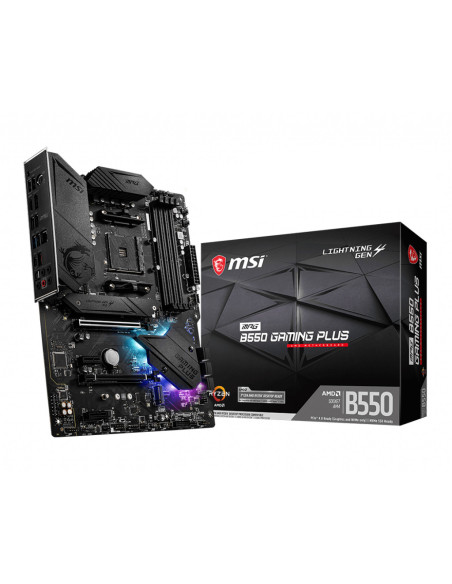MSI MPG B550 GAMING PLUS AM4 DDR4 2xM.2 6xSATA HDMI DP ATX MB MSI MPG B550 GAMING PLUS AM4 DDR4 2xM.2 6xSATA HDMI DP ATX MB