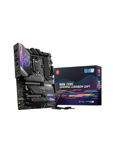 MSI MPG Z590 GAMING CARBON WIFI ATX DDR4 LGA 1200, "MPG Z590