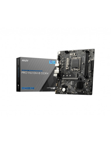MSI PRO B610M-B DDR4 Intel H610 Chipset LGA 1700, "PRO B610M-B