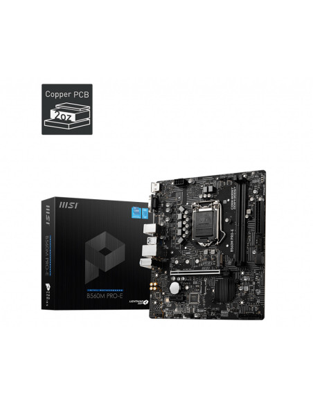 MSI B560M PRO-E Socket 1200 DDR4 up to 64GB 6xUSB 2.0 4xUSB