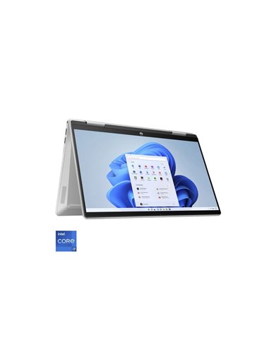 6M2N2EA#ABB,Laptop HP Pavilion x360 14-ek0004nn Intel Core i7-1255U 14inch FHD 16GB 512GB, 6M2N2EAABB, Argintiu