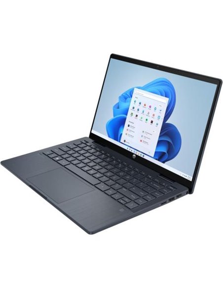 6M2N6EA#ABB,Laptop 2in1 HP Pavilion x360 Procesor Intel® Core™ i5-1235U, 512GB SSD, Intel® Iris® Xe Graphics, Win11 Home, Albast