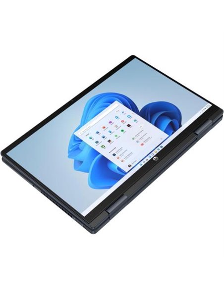6M2N6EA#ABB,Laptop 2in1 HP Pavilion x360 Procesor Intel® Core™ i5-1235U, 512GB SSD, Intel® Iris® Xe Graphics, Win11 Home, Albast