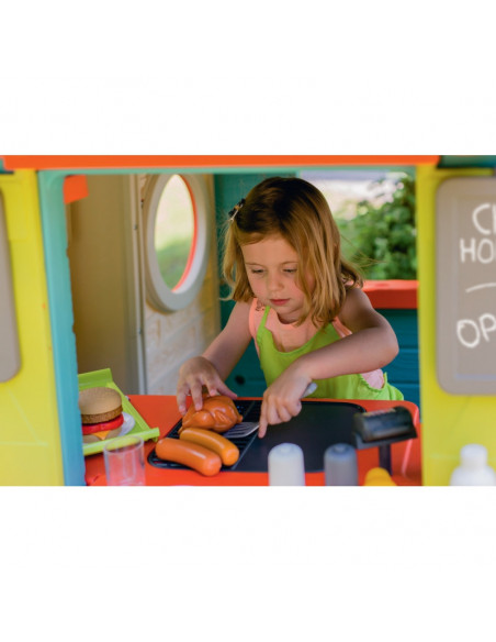 Casuta copii Smoby Chef House cu bucatarie, 124.5 x 132 x 135.7