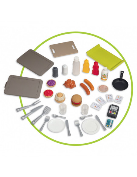 Casuta copii Smoby Chef House cu bucatarie, 124.5 x 132 x 135.7