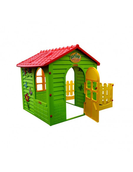 Casuta copii MochToys Garden House cu gardut, 165 x 120 x 120.5 Casuta copii MochToys Garden House cu gardut, 165 x 120 x 120.5