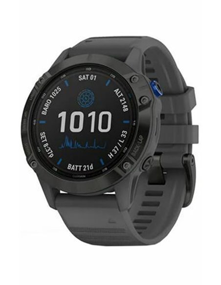 Smartwatch Garmin Fenix 6 Pro Solar Black, "PHT15184"(include