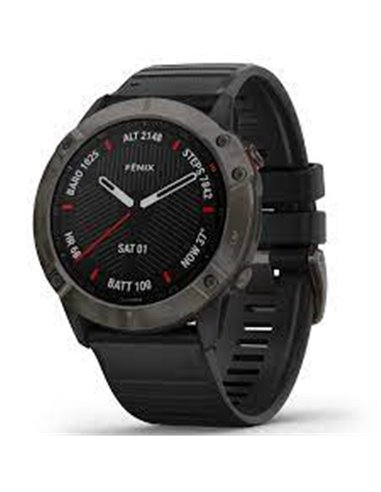 Smartwatch Garmin Fenix 6X Sapphire Carbon, "PHT15614"(include