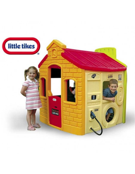 Casuta copii 4 in 1 Little Tikes Benzinarie, 147 x 124 x 155 Cm Casuta copii 4 in 1 Little Tikes Benzinarie, 147 x 124 x 155 Cm