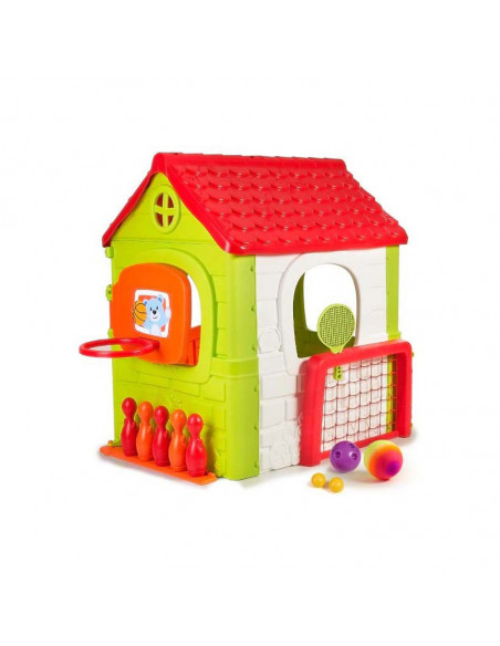 Casuta copii 6 in 1 Feber, 142 x 85 x 124 cm,12606