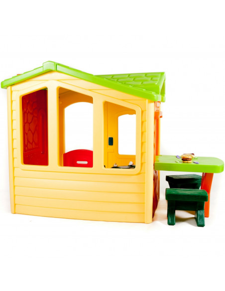 Casuta copii picnic cu terasa Little Tikes, 190 x 95 x 122