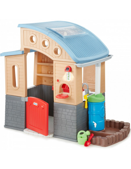 Casuta copii House ecologic Little Tikes, 130 x 145x 94