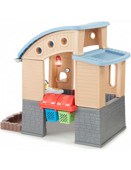 Casuta copii House ecologic Little Tikes, 130 x 145x 94
