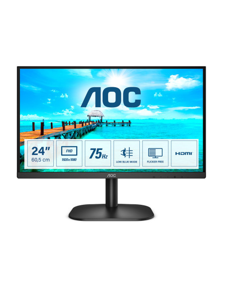 Monitor 23.8 AOC 24B2XHM2 FHD 1920*1080 75 Hz WLED VA 16:9 4 ms