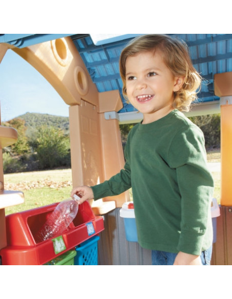 Casuta copii House ecologic Little Tikes, 130 x 145x 94