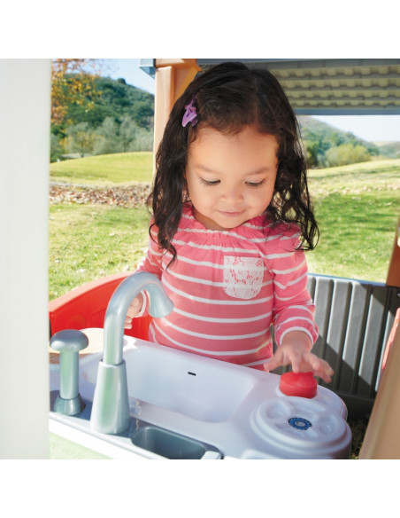 Casuta copii House ecologic Little Tikes, 130 x 145x 94