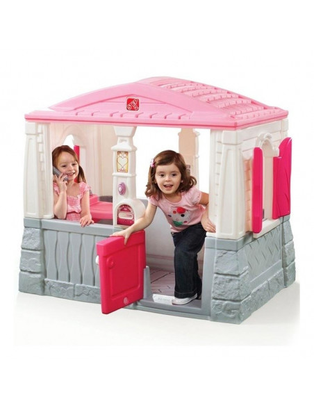 Casuta copii Step2, 118 x 129 x 89 cm, Roz,7294