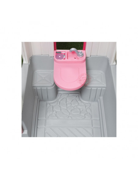 Casuta copii Step2, 118 x 129 x 89 cm, Roz,7294