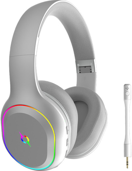 Casti over-ear AQIRYS Lyra, sistem de sunet 3D Stero, Dual