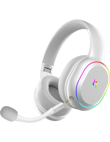 Casti over-ear AQIRYS Lyra, sistem de sunet 3D Stero, Dual