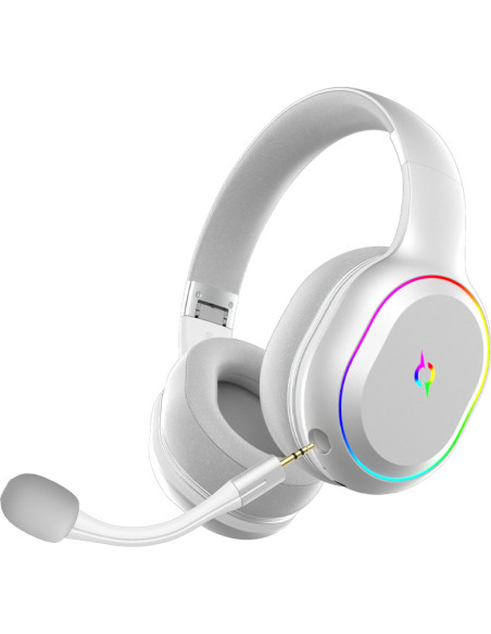Casti over-ear AQIRYS Lyra, sistem de sunet 3D Stero, Dual