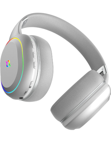Casti over-ear AQIRYS Lyra, sistem de sunet 3D Stero, Dual
