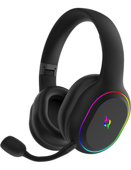 Casti over-ear AQIRYS Lyra, sistem de sunet 3D Stero, Dual