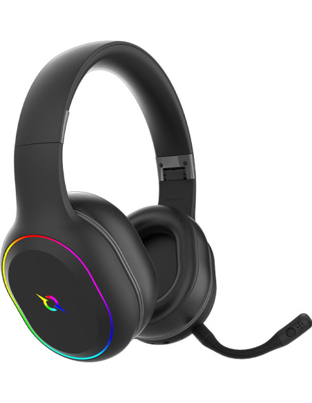 Casti over-ear AQIRYS Lyra, sistem de sunet 3D Stero, Dual