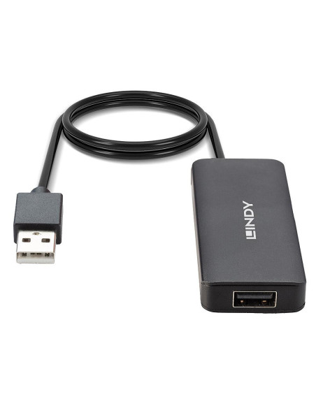 Hub USB Lindy to 4 Port USB 2.0, Input 1x USB 2.0 la 4x USB