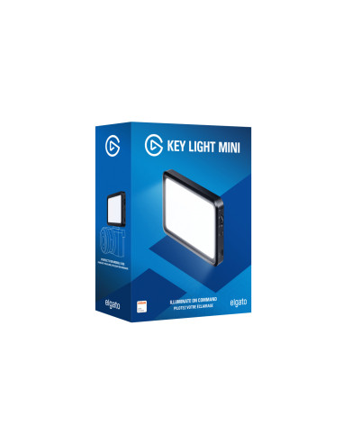 Lampa Iluminare Streaming Elgato Key Light Mini, Portabila, 800
