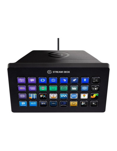 Consola Streaming Elgato Stream Deck XL, 32 butoane LCD