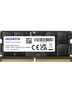 AD5S480016G-S,Memorie RAM ADATA, SODIMM, DDR5, 16GB, CL40, 4800MHz