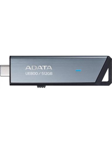 AELI-UE800-512G-CS,USB Flash Drive ADATA 256GB, UE800, USB Type-C, Black