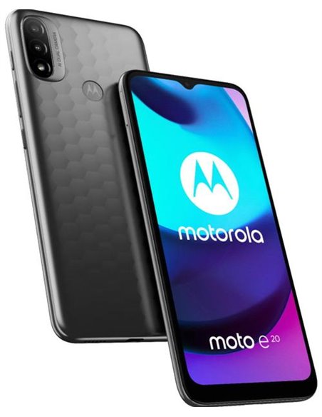Moto E20 Dual SIM 32/2GB Graphite Grey "PASY0004PL" (include TV