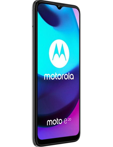 Moto E20 Dual SIM 32/2GB Graphite Grey "PASY0004PL" (include TV