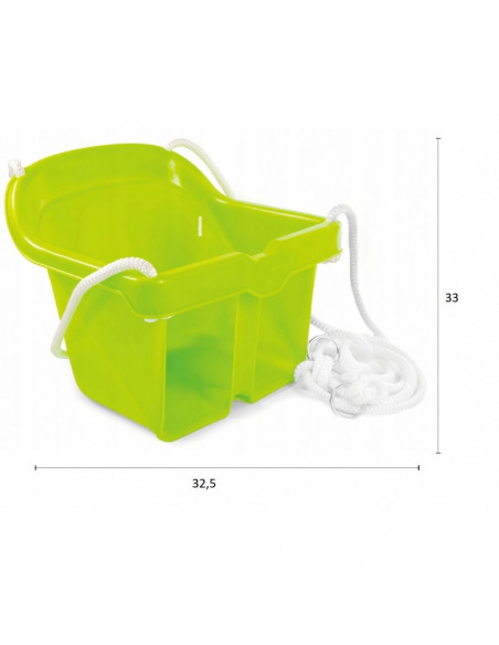 Leagan cu spatar Mochtoys, Verde,12078_VERDE