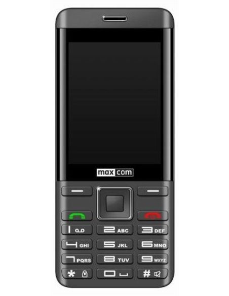 TELEFOANE MaxCom MM236 Black 2.8" Black-Silver, "MM236