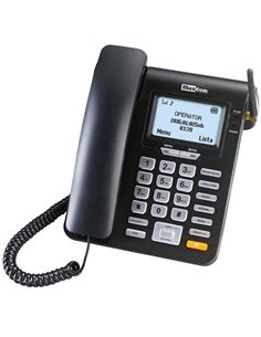 TELEFOANE MaxCom MM28DHS Black, "MM28DHS" (include TV